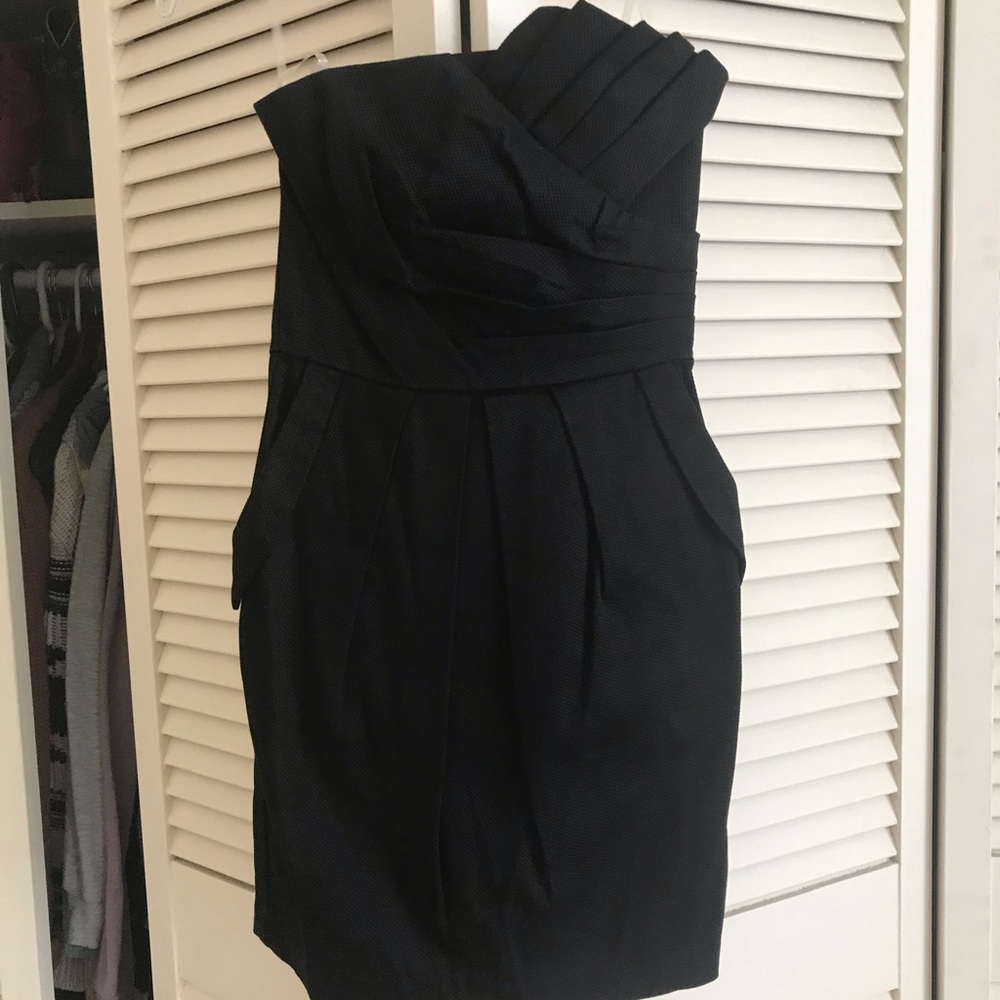 Black cocktail dress